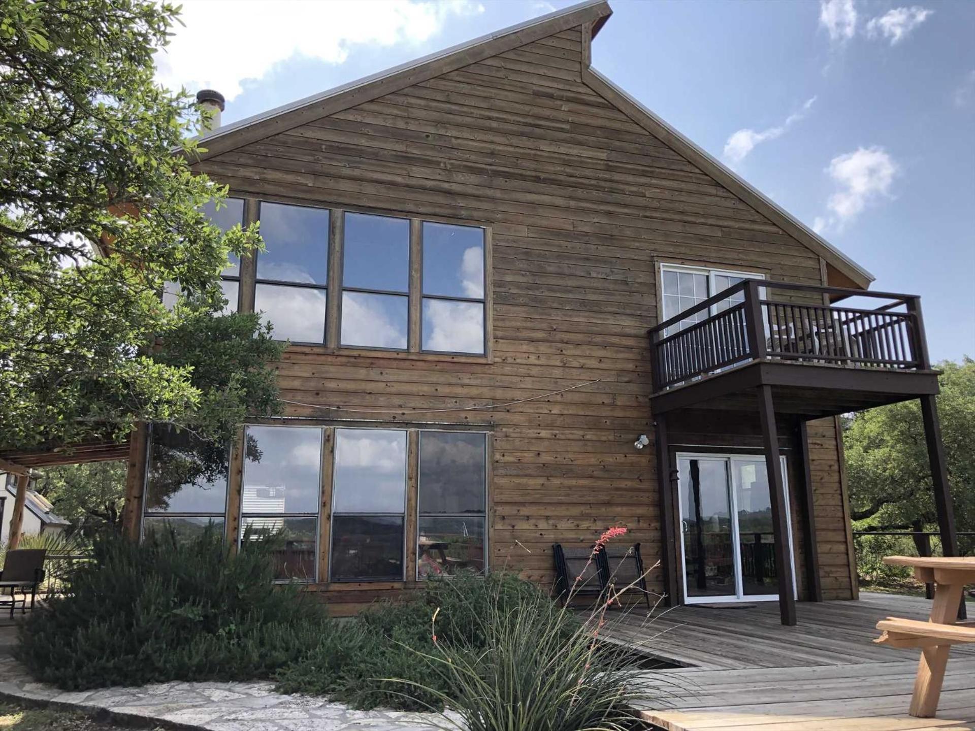 Rockin' B Ranch Bluff House Hotel Pipe Creek Buitenkant foto